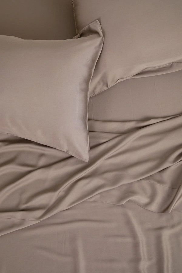Bamboo Sateen Sheet Set in Truffle