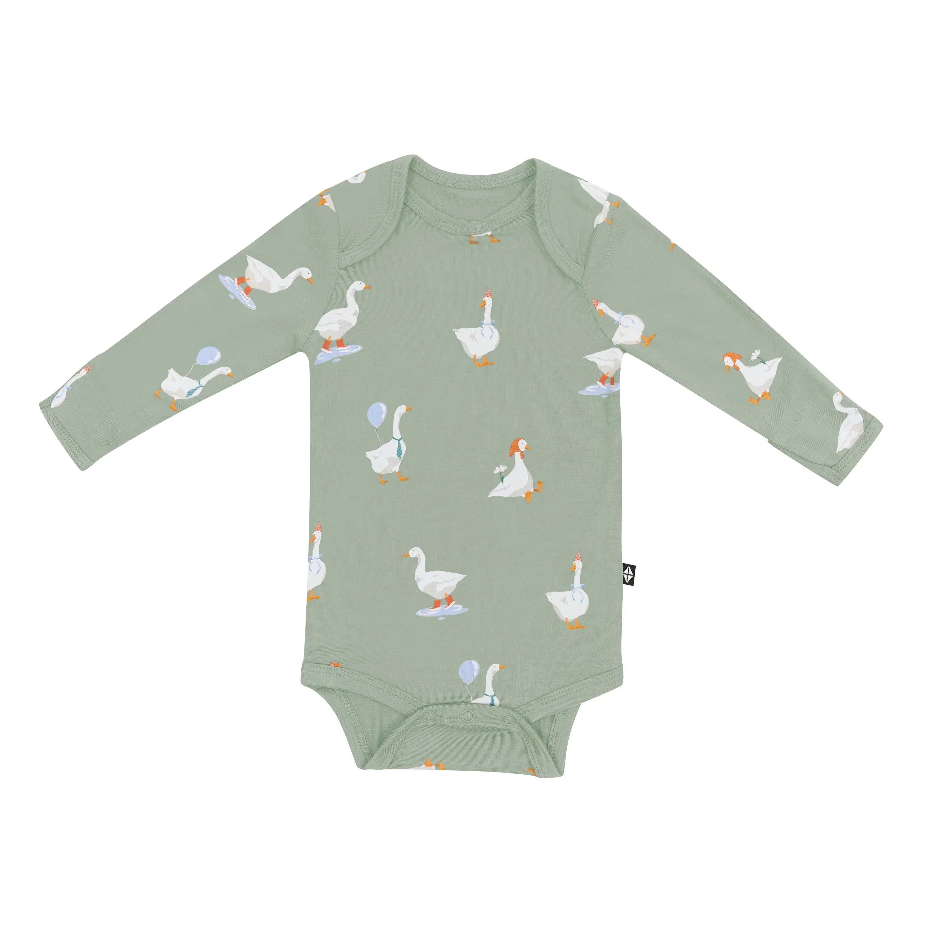 Long Sleeve Bodysuit in Silly Goose Secondary image