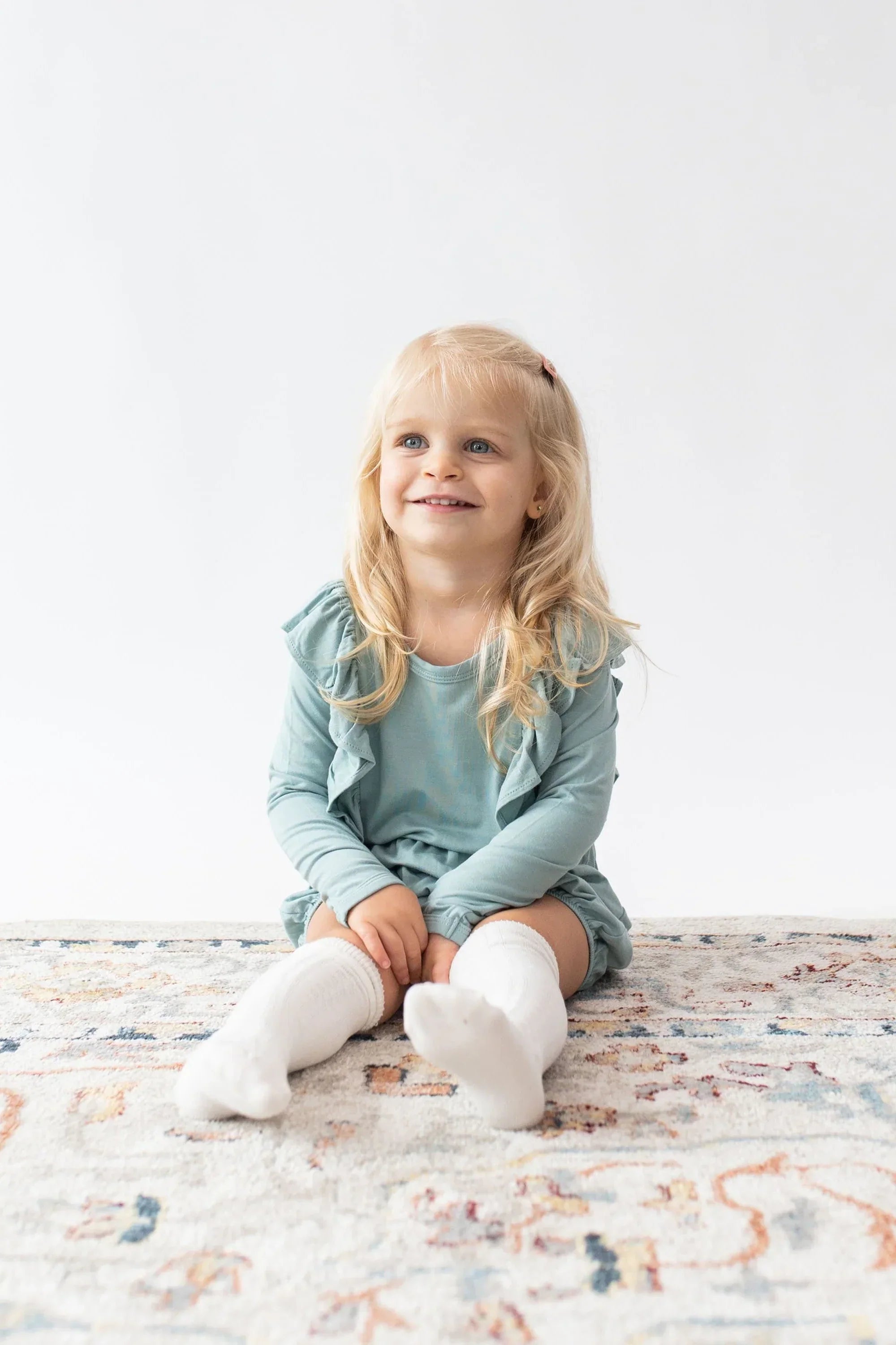 Knee High Socks in Cloud Secondary image