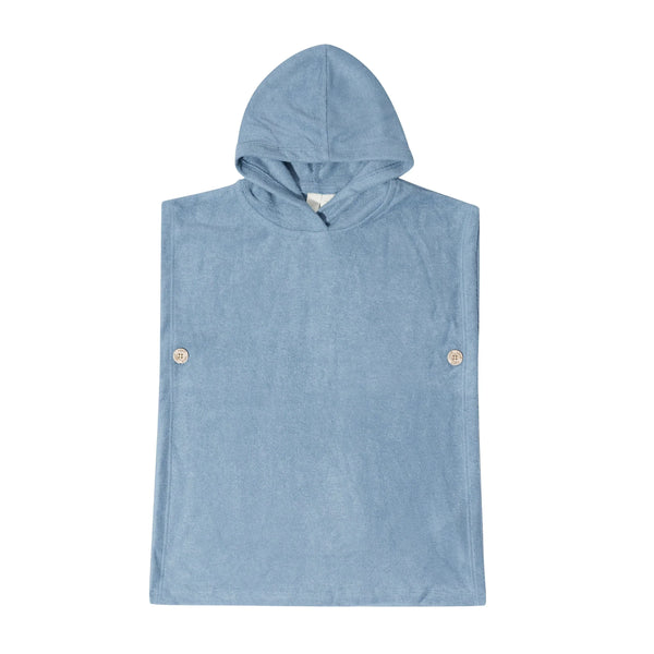 Swim Poncho in Slate