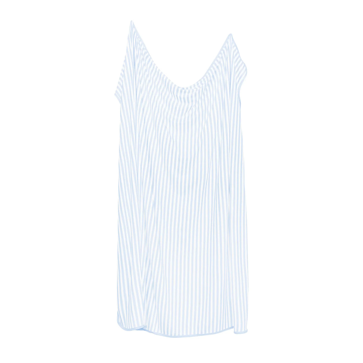 Swaddle Blanket in Small Mist Stripe Main image