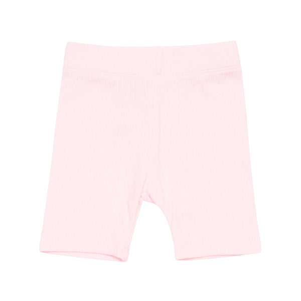 Ribbed Toddler Biker Shorts in Sakura