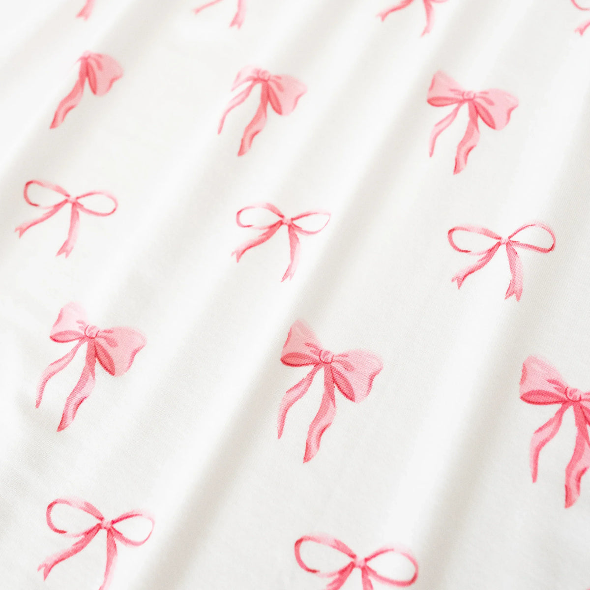 Zippered Footie in Bow