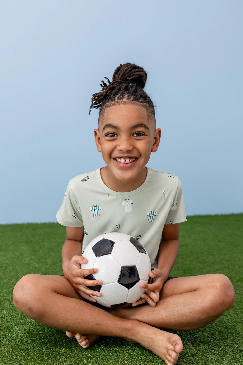 Toddler Basic Tee in Soccer