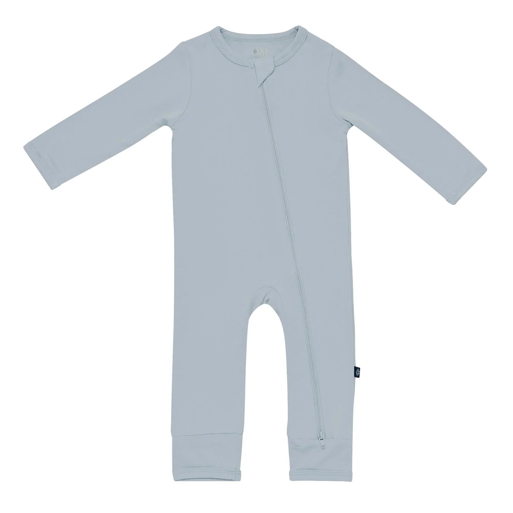 Zippered Romper in Fog Secondary image