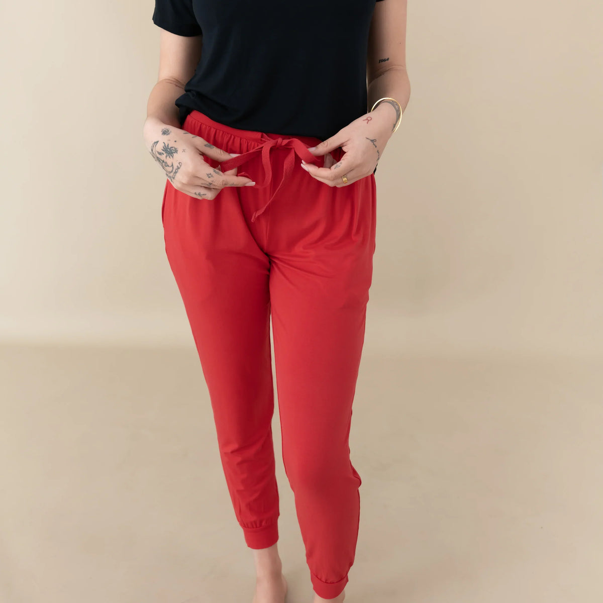 Women's Jogger Pants in Cardinal Main image