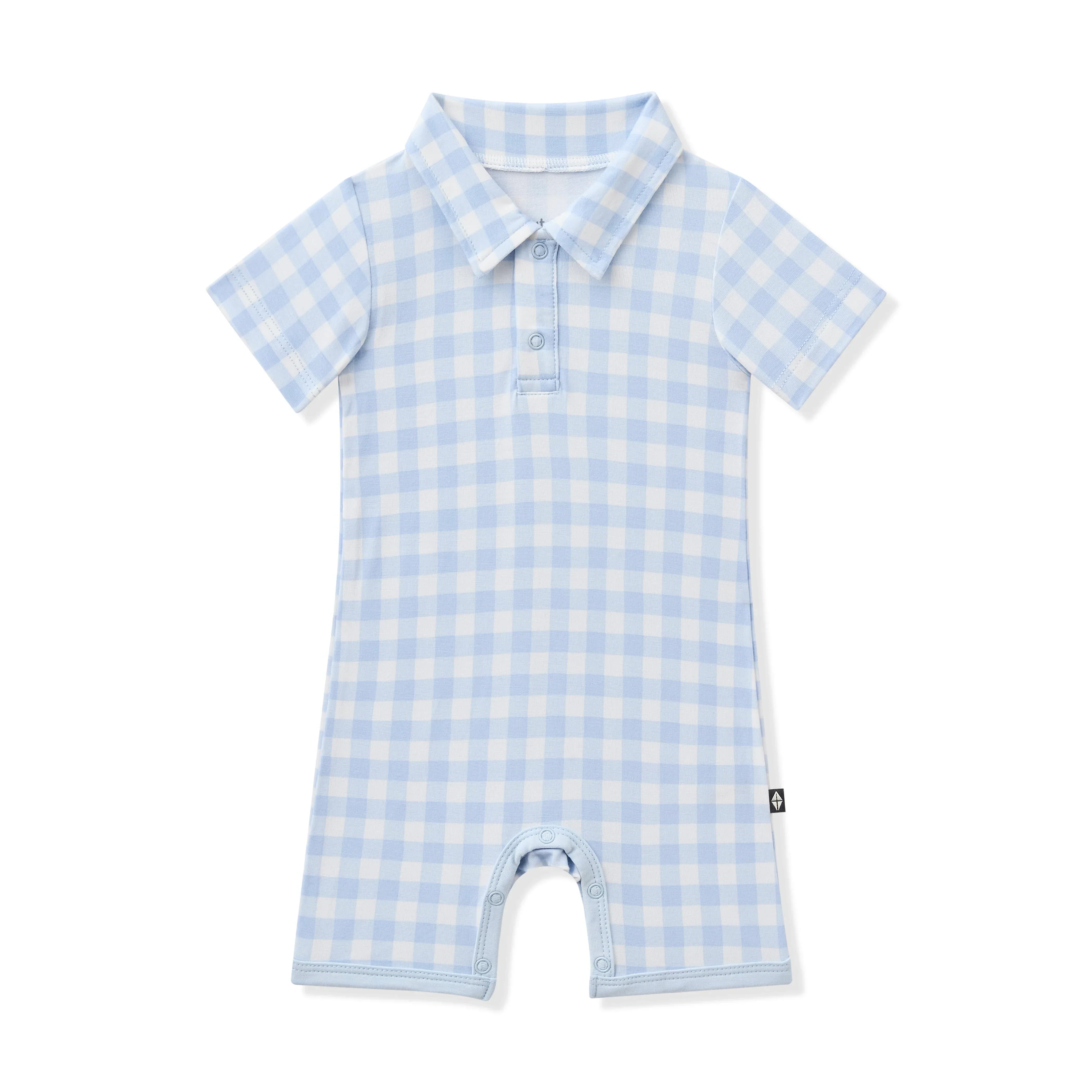 Polo Shortall in Gingham Breeze Secondary image