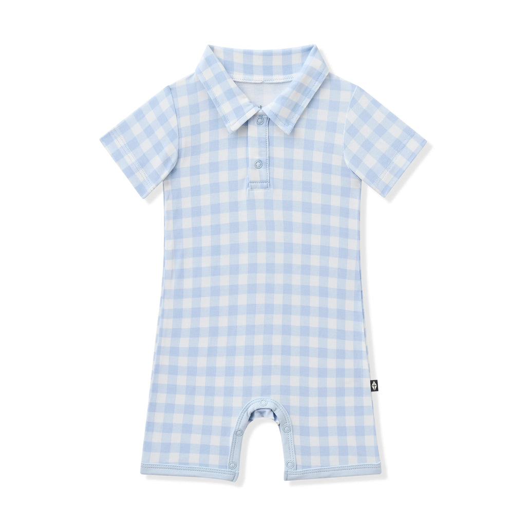 Polo Shortall in Gingham Breeze