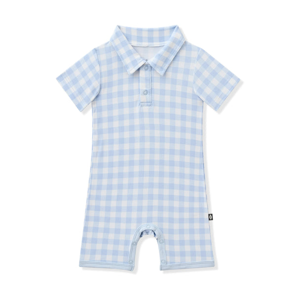 Polo Shortall in Gingham Breeze