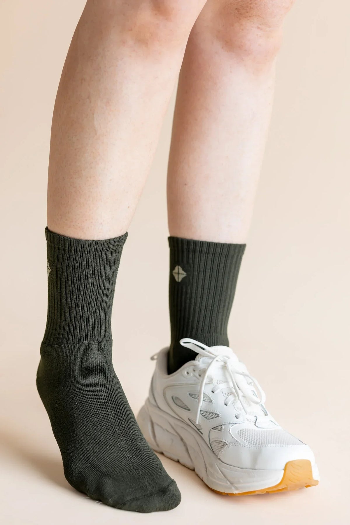 Adult Crew Socks in Fir Main image