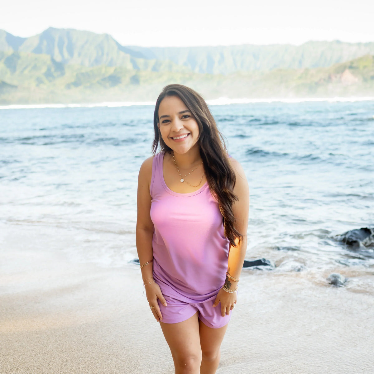 Women’s Tank Set in Poi Main image