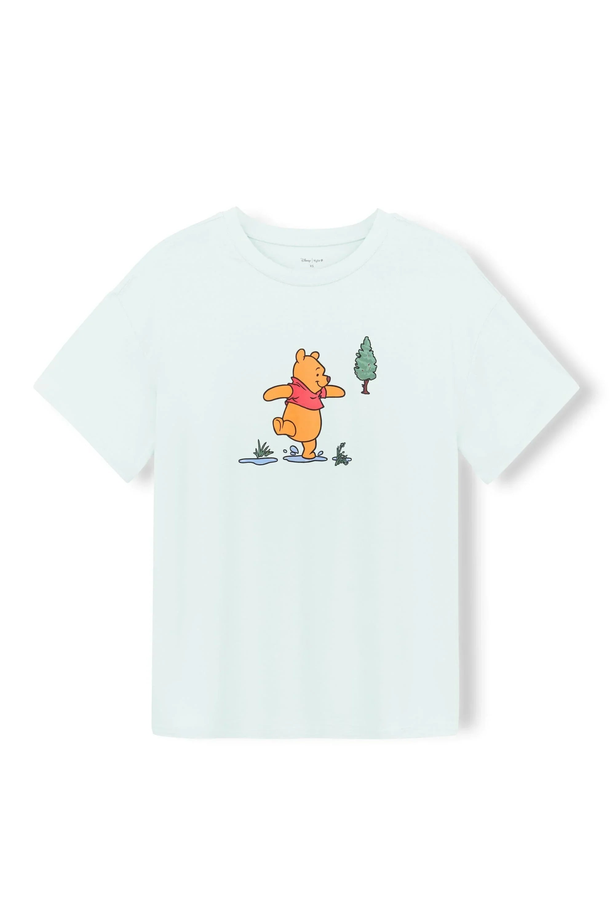 Women's Graphic Tee in Winnie the Pooh on Dew Secondary image