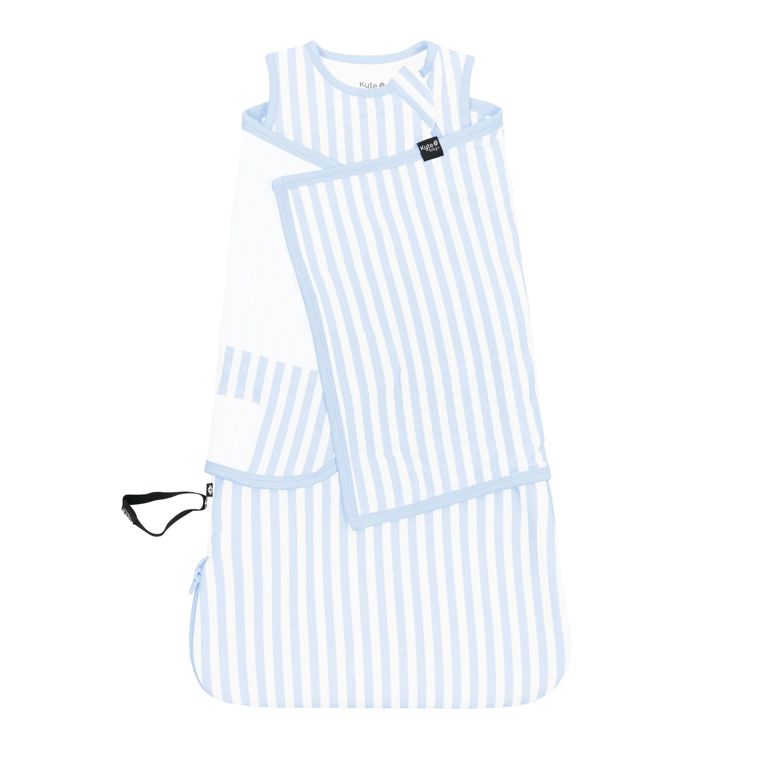 Sleep Bag Swaddler in Small Mist Stripe 1.0 Secondary image