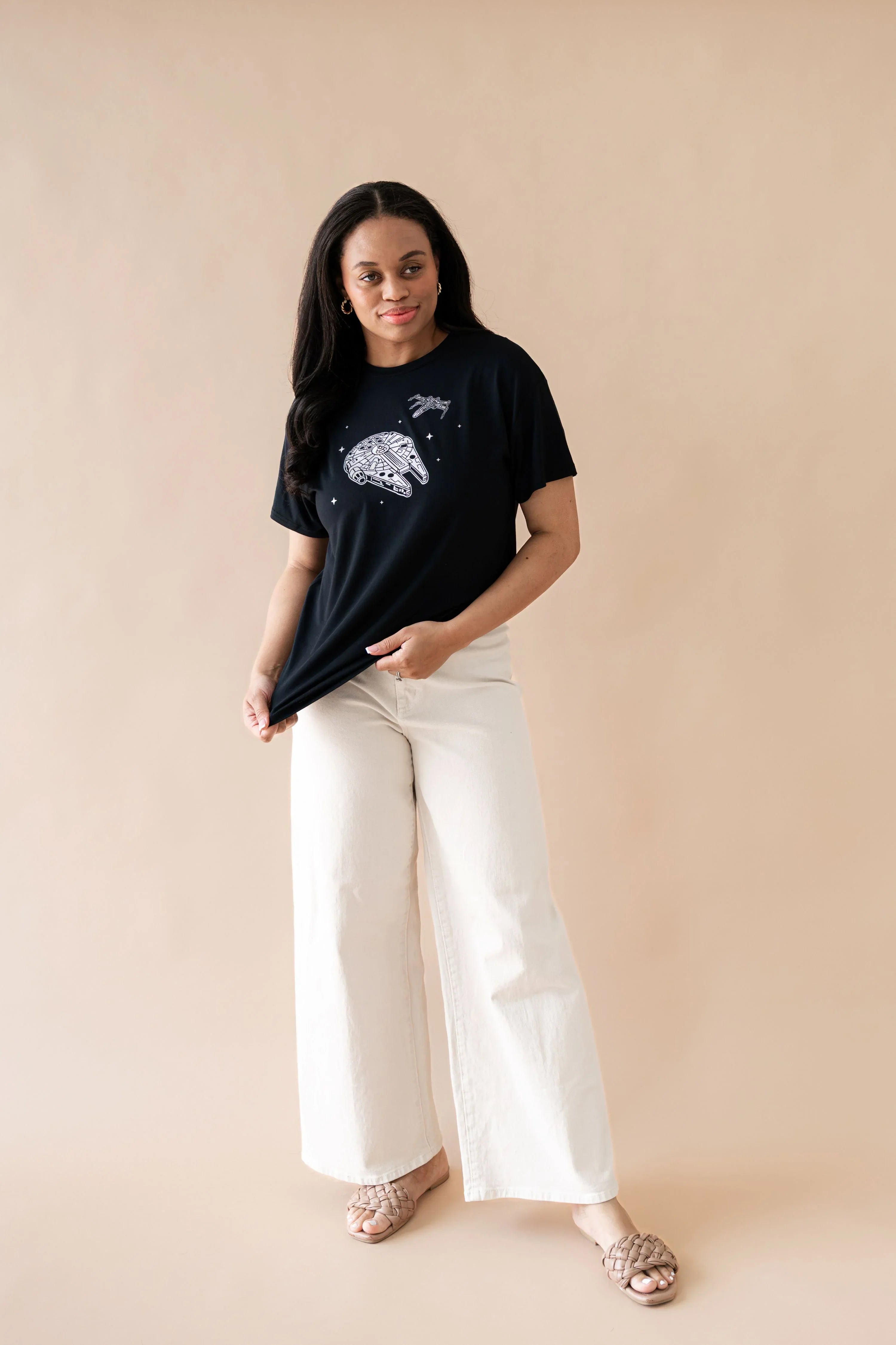 Women's Graphic Tee in Millennium Falcon™ Secondary image