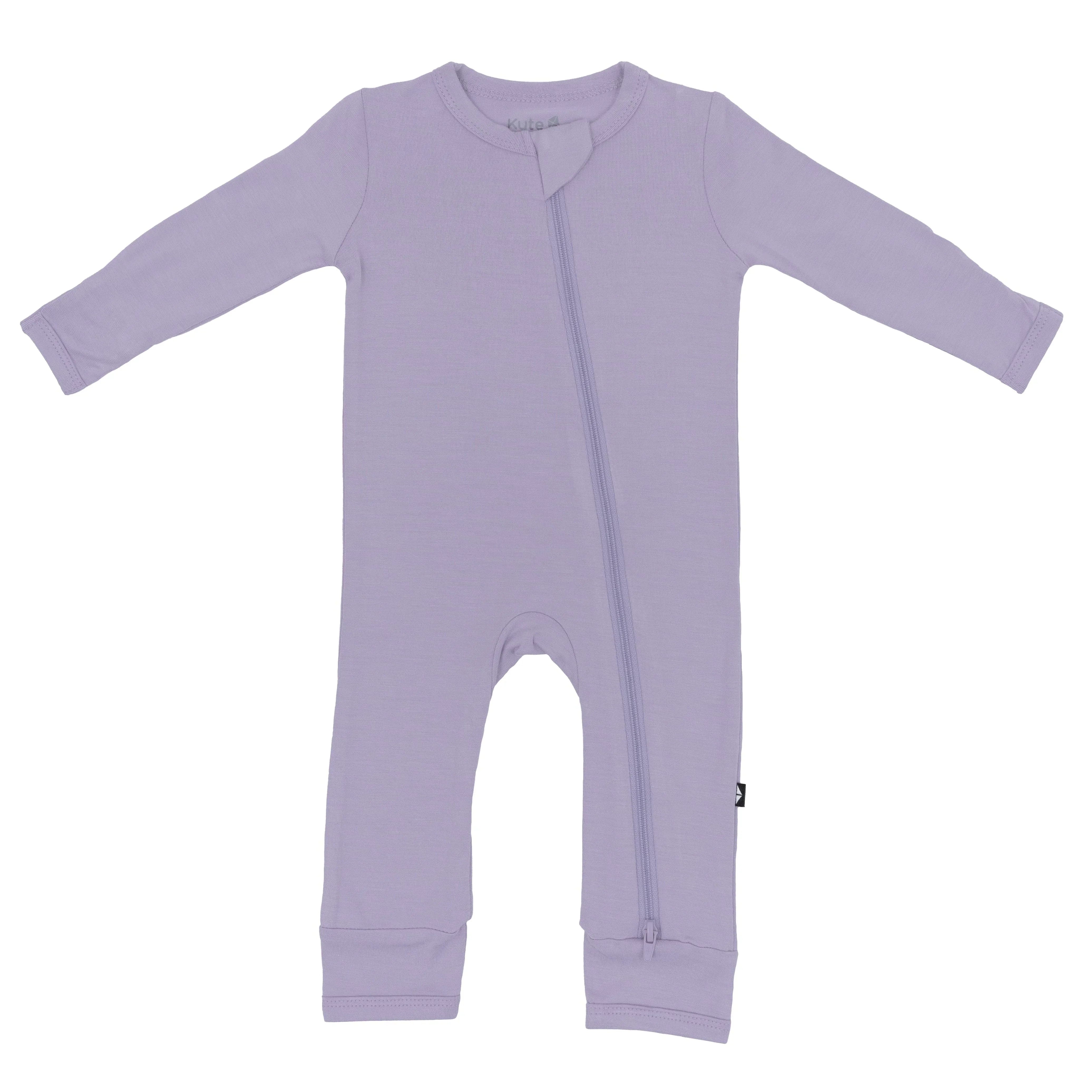 Zippered Romper in Taro Secondary image