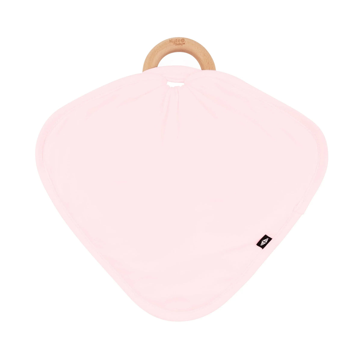 Lovey in Sakura with Removable Wooden Teething Ring Main image