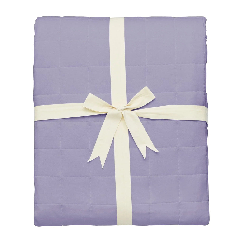 Adult Quilted Blanket in Taro 2.5