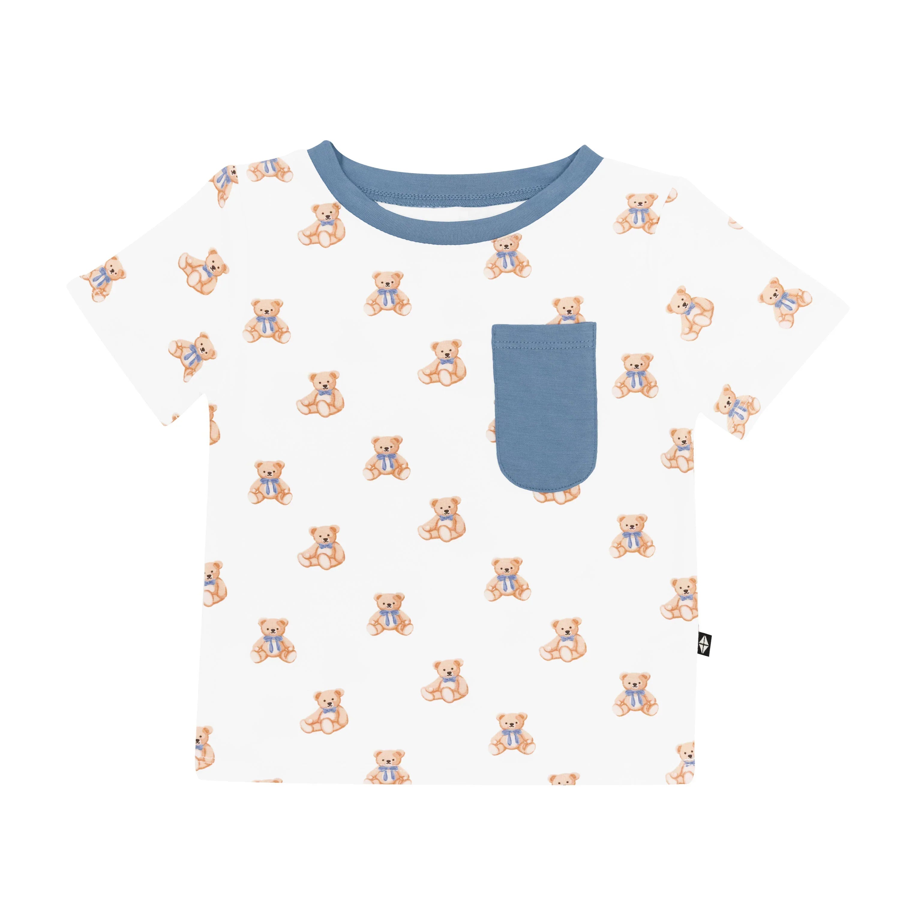 Toddler Crew Neck Tee in Teddy Bear Secondary image