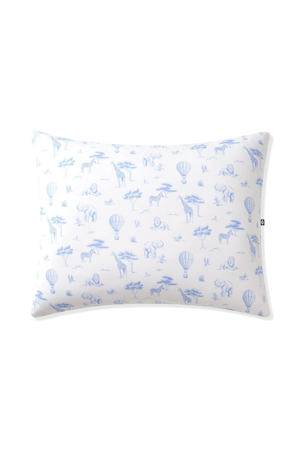 Toddler Pillowcase in Toile Safari