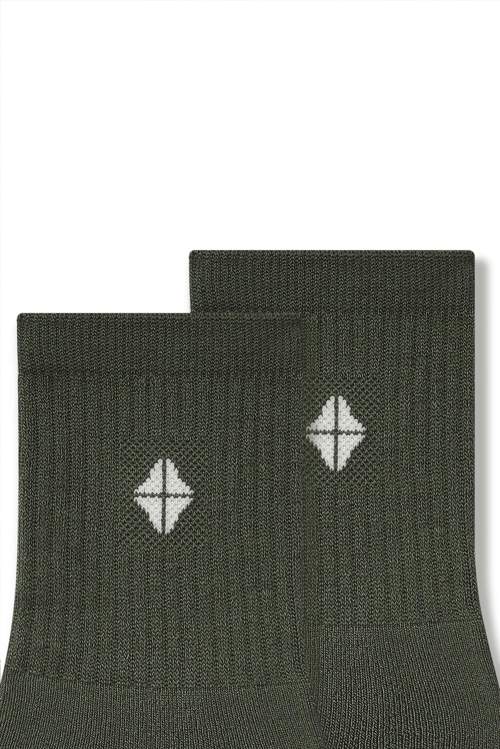 Adult Crew Socks in Fir