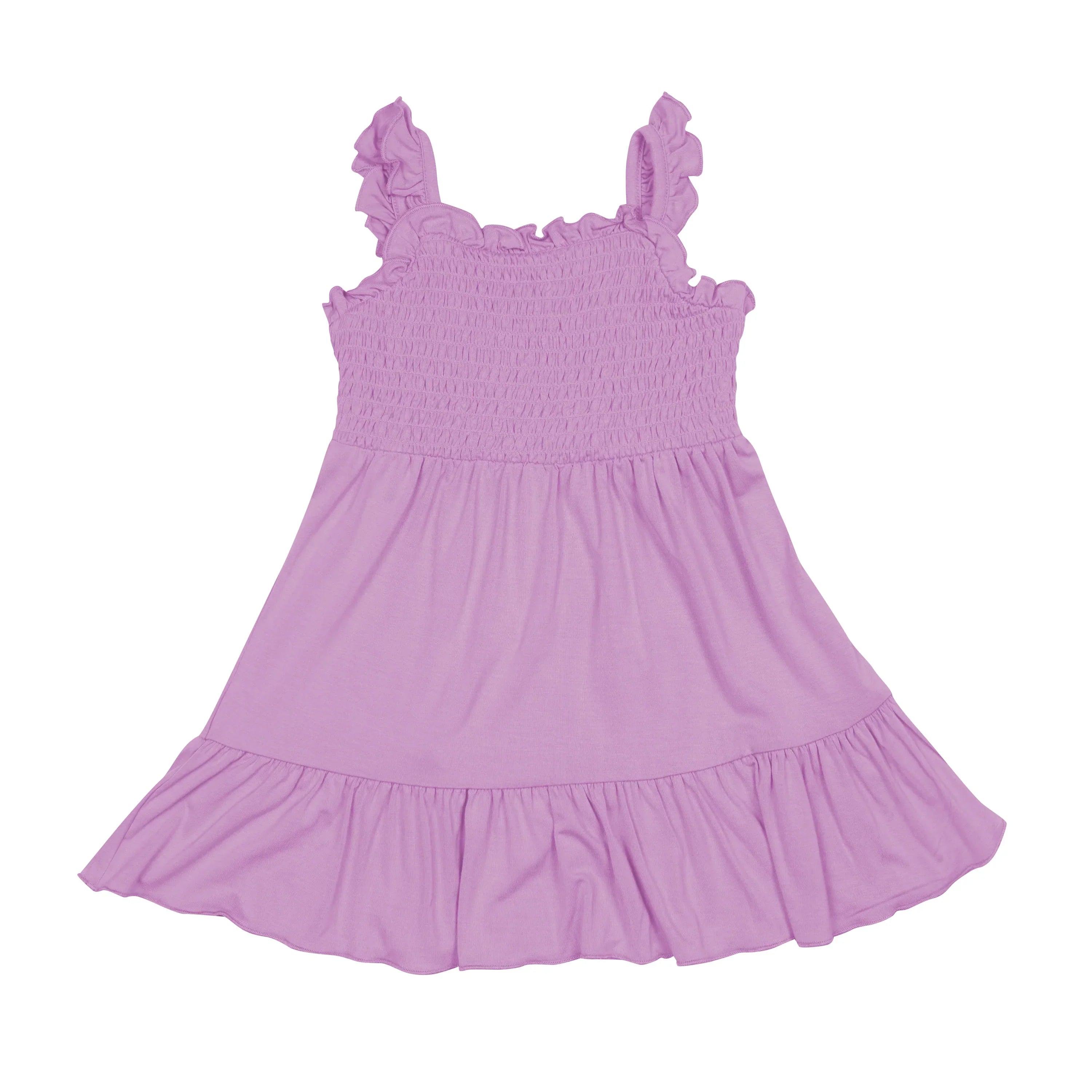 Smocked Dress in Poi Secondary image