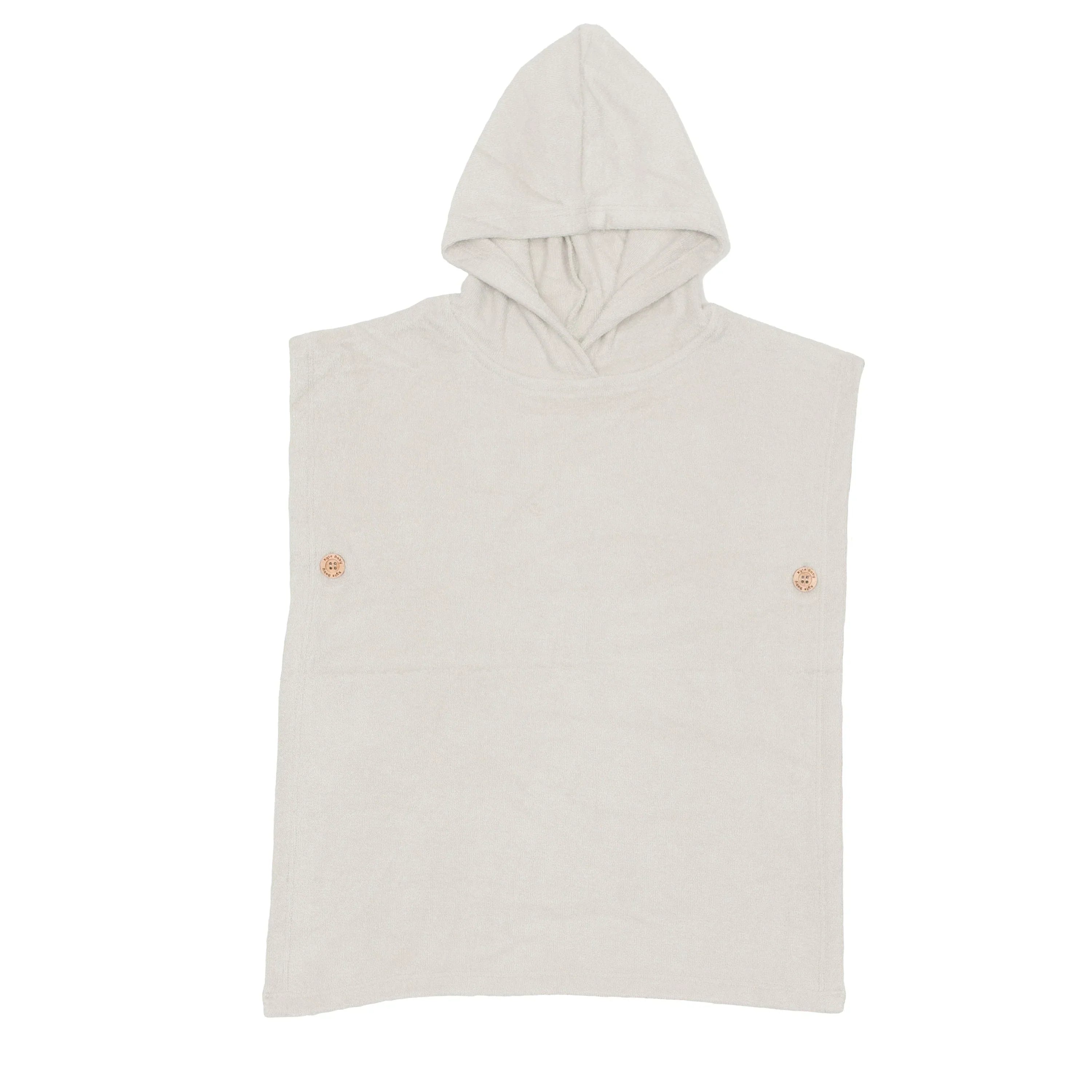 Swim Poncho in Oat Secondary image