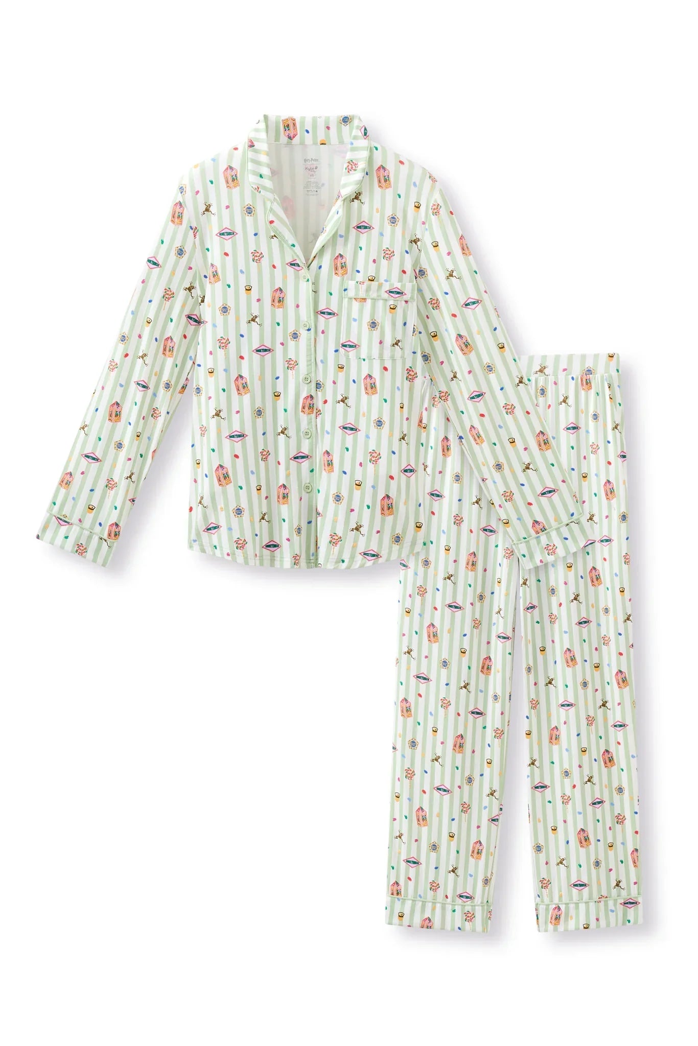 Long-Sleeved Women's Pajama Set in Honeydukes Secondary image
