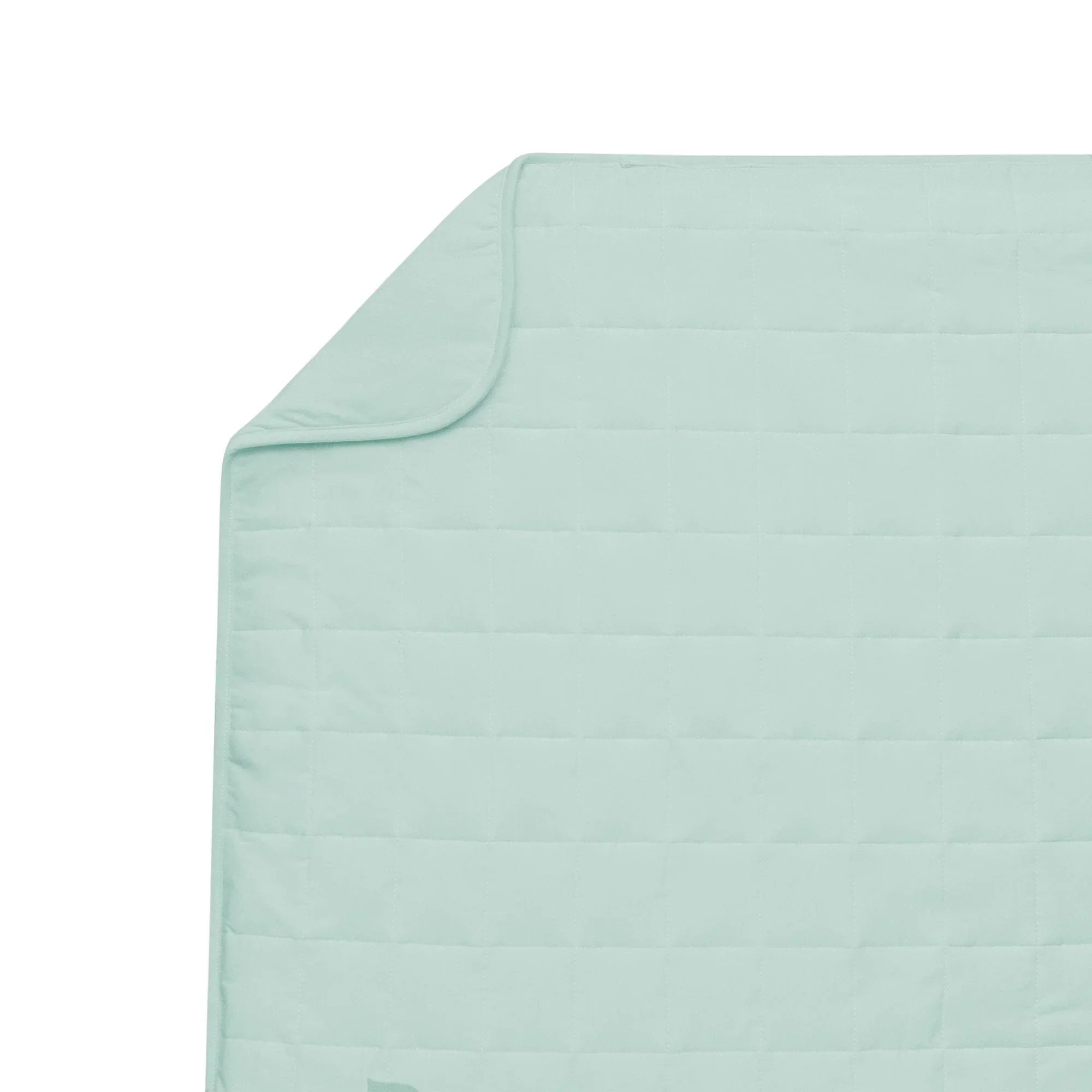 Adult Quilted Blanket in Sage 1.0 Secondary image