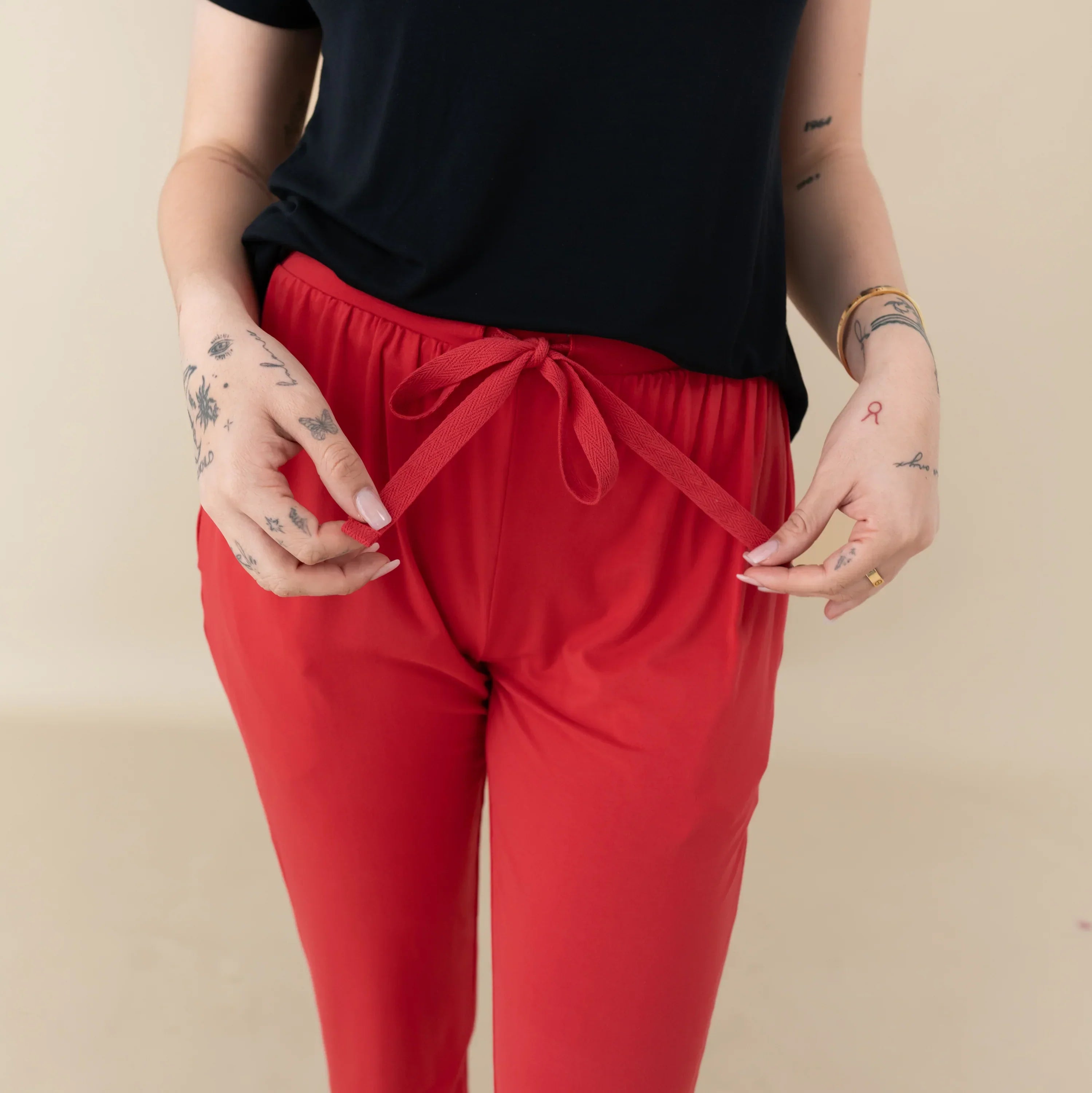 Women's Jogger Pants in Cardinal Secondary image