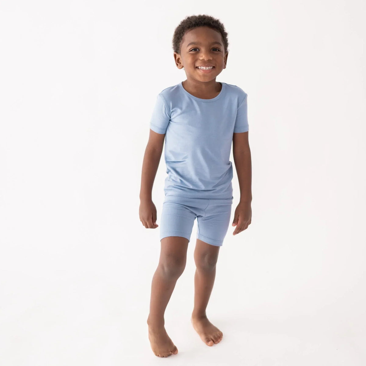 Short Sleeve Pajamas in Slate Main image