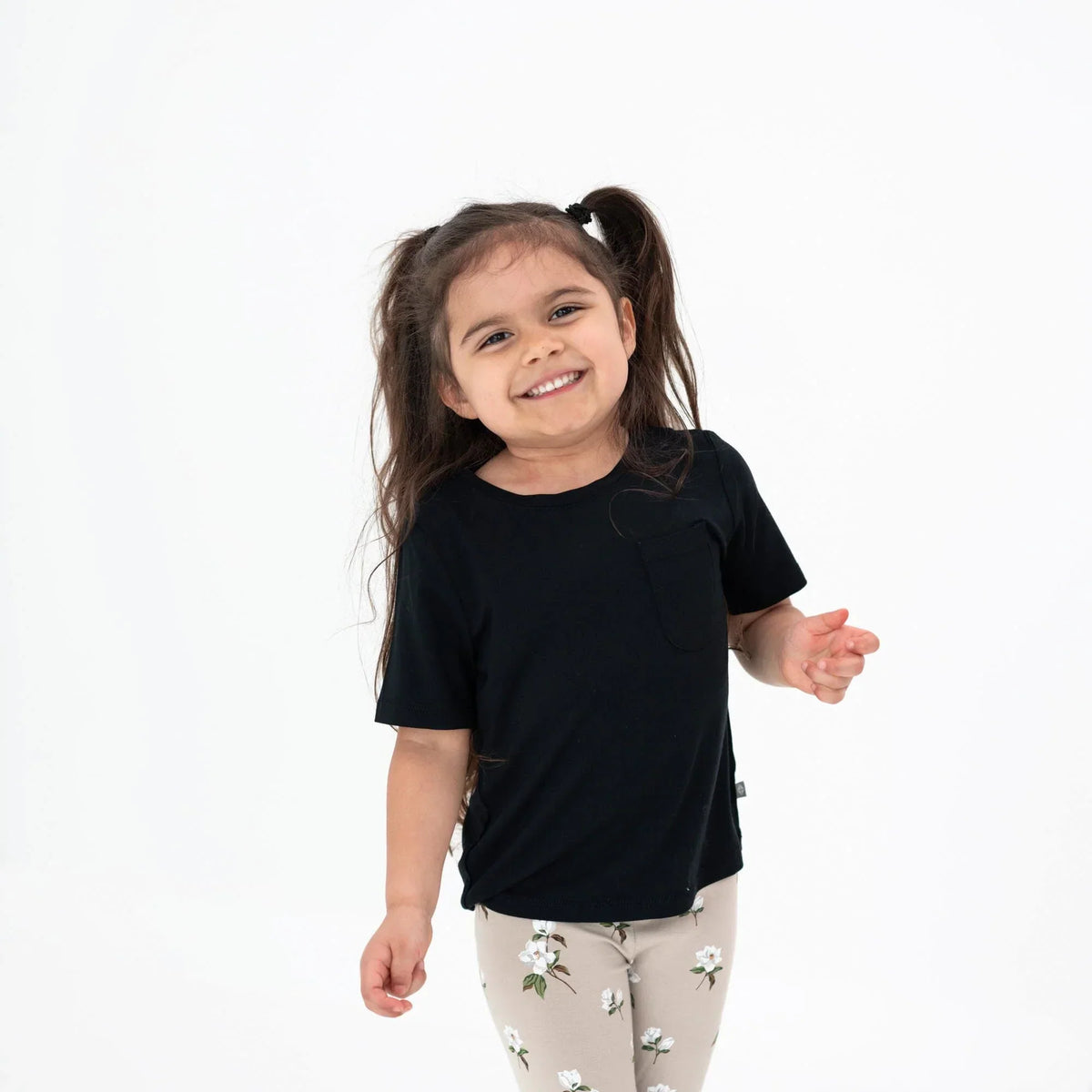 Toddler Crew Neck Tee in Midnight Main image