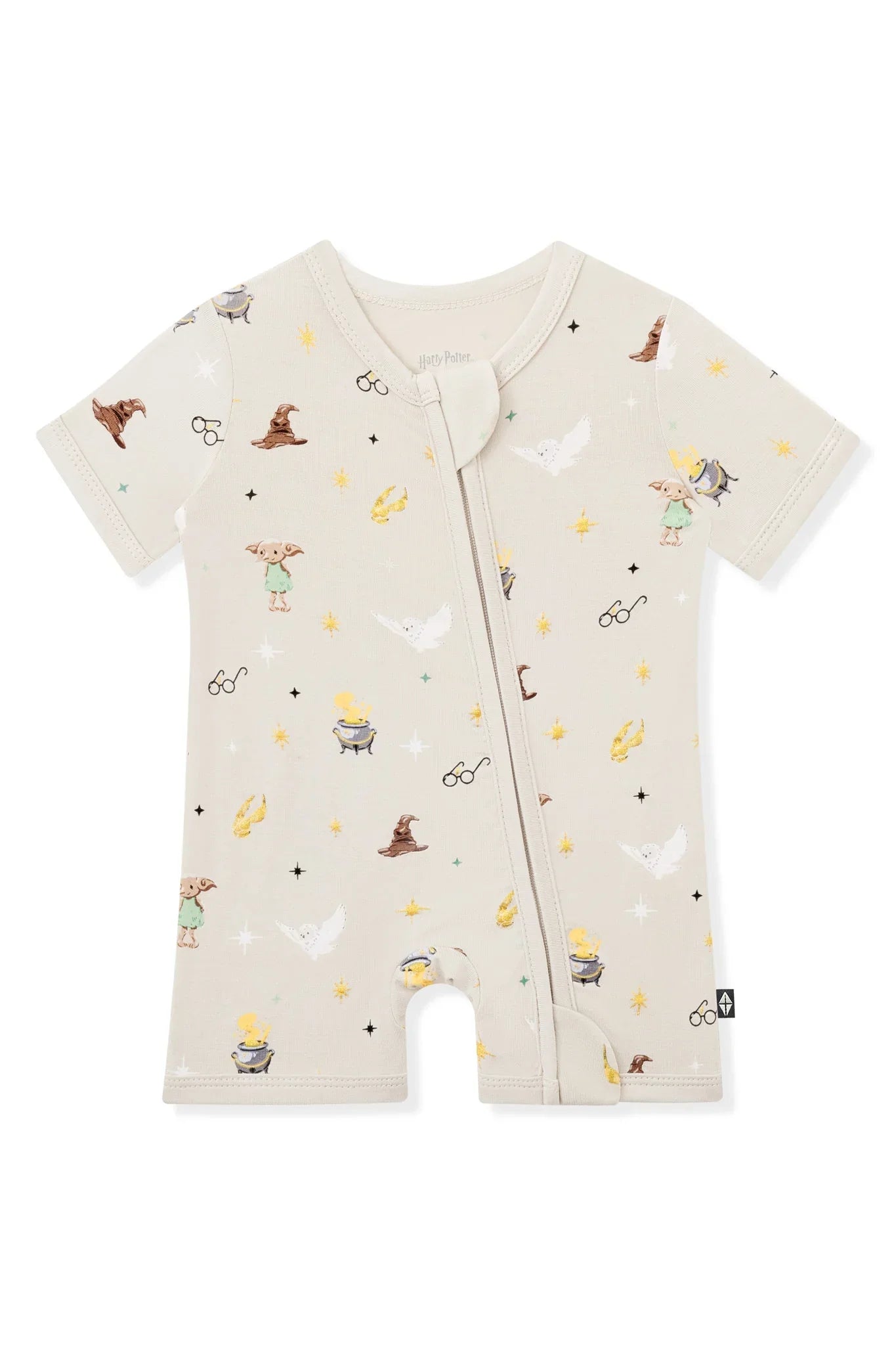 Zipper Shortall Romper in Starry Icon Secondary image