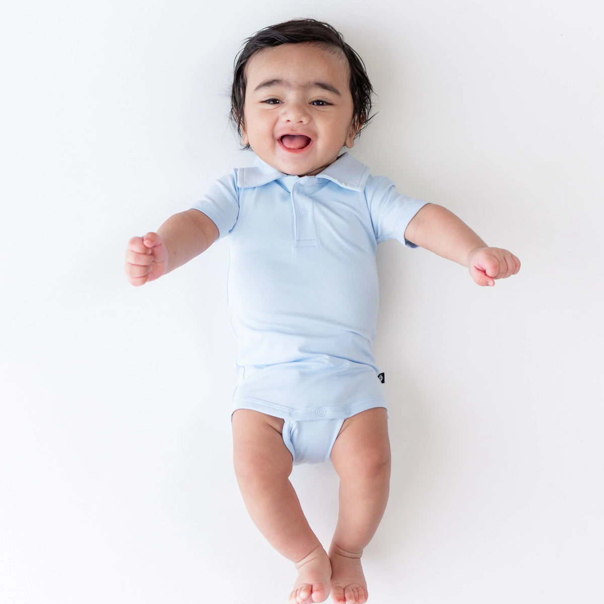 Polo Bodysuit in Breeze Main image