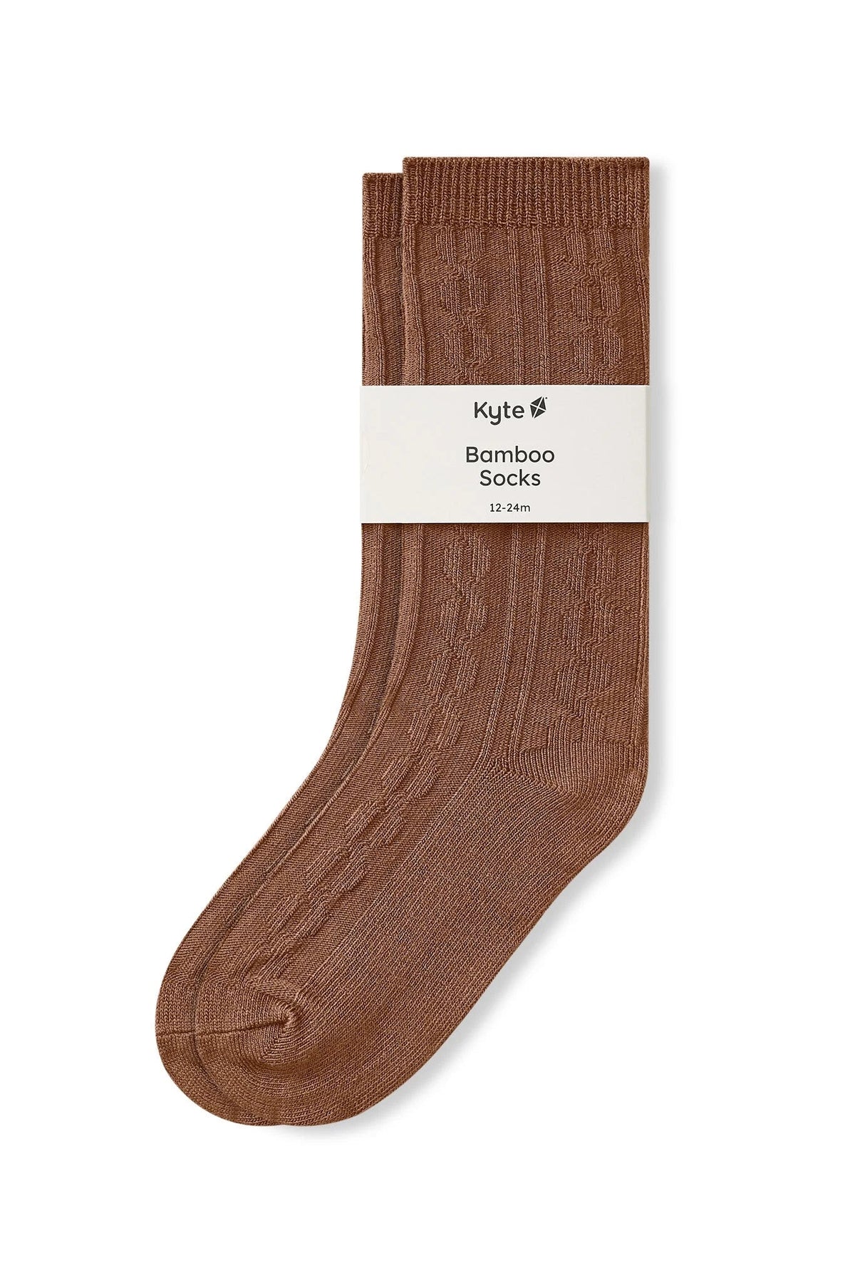 Knee High Socks in Latte Main image