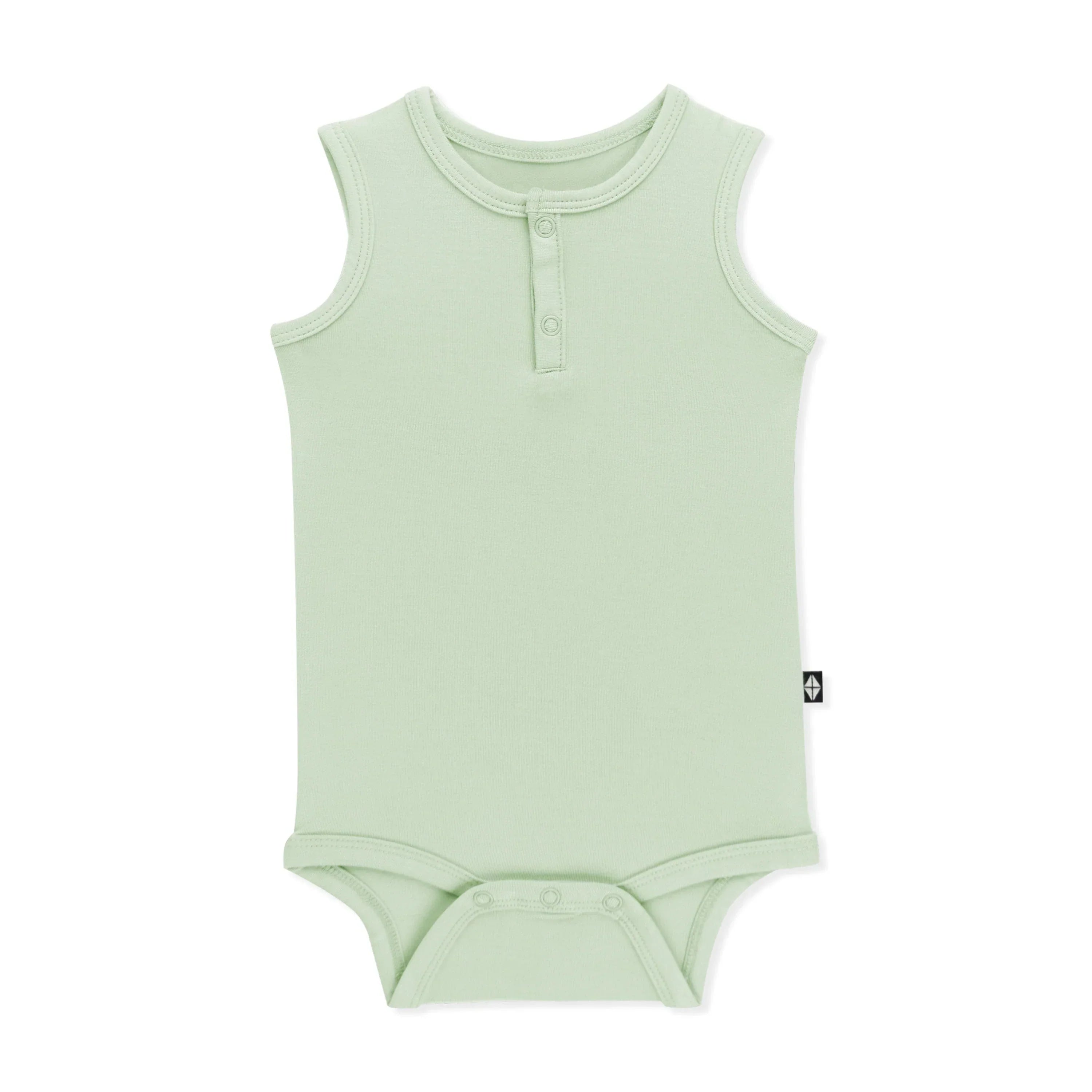 Sleeveless Bodysuit in Basil Secondary image