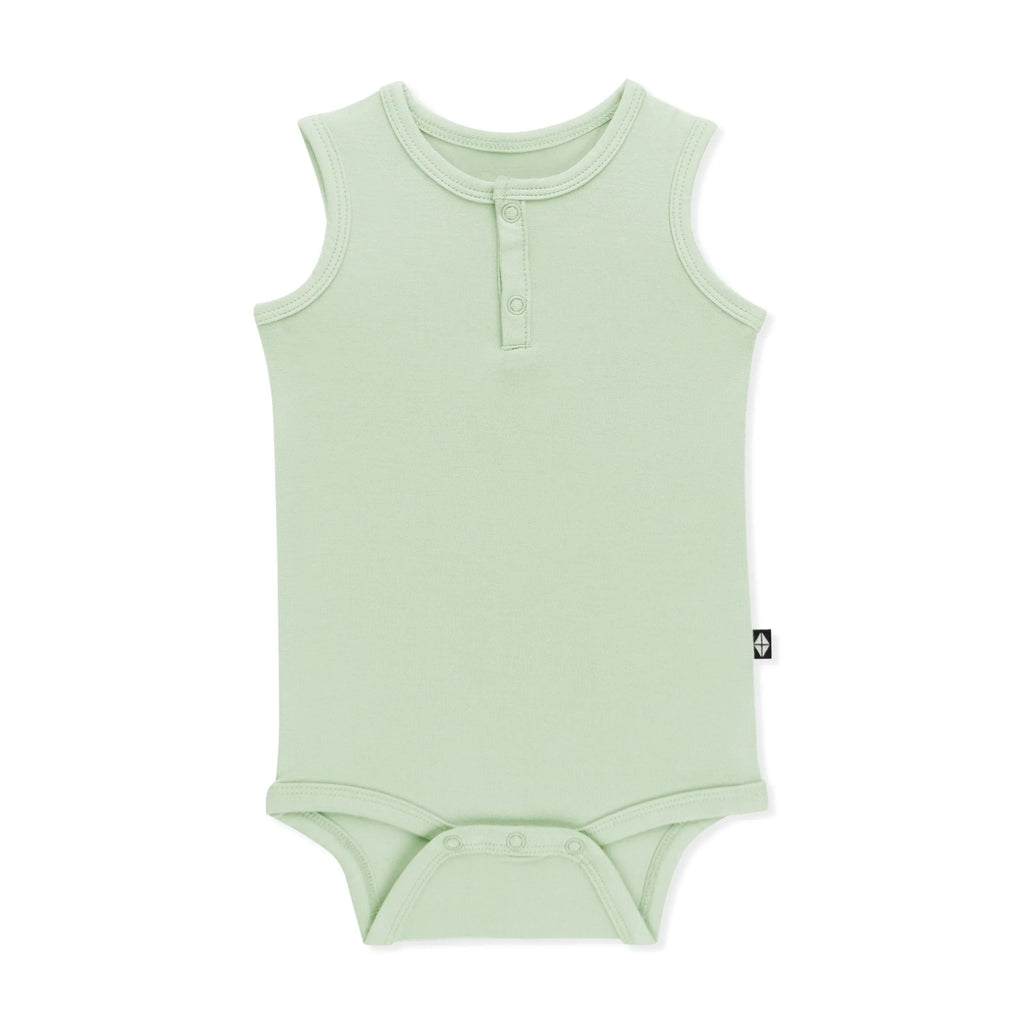 Sleeveless Bodysuit in Basil