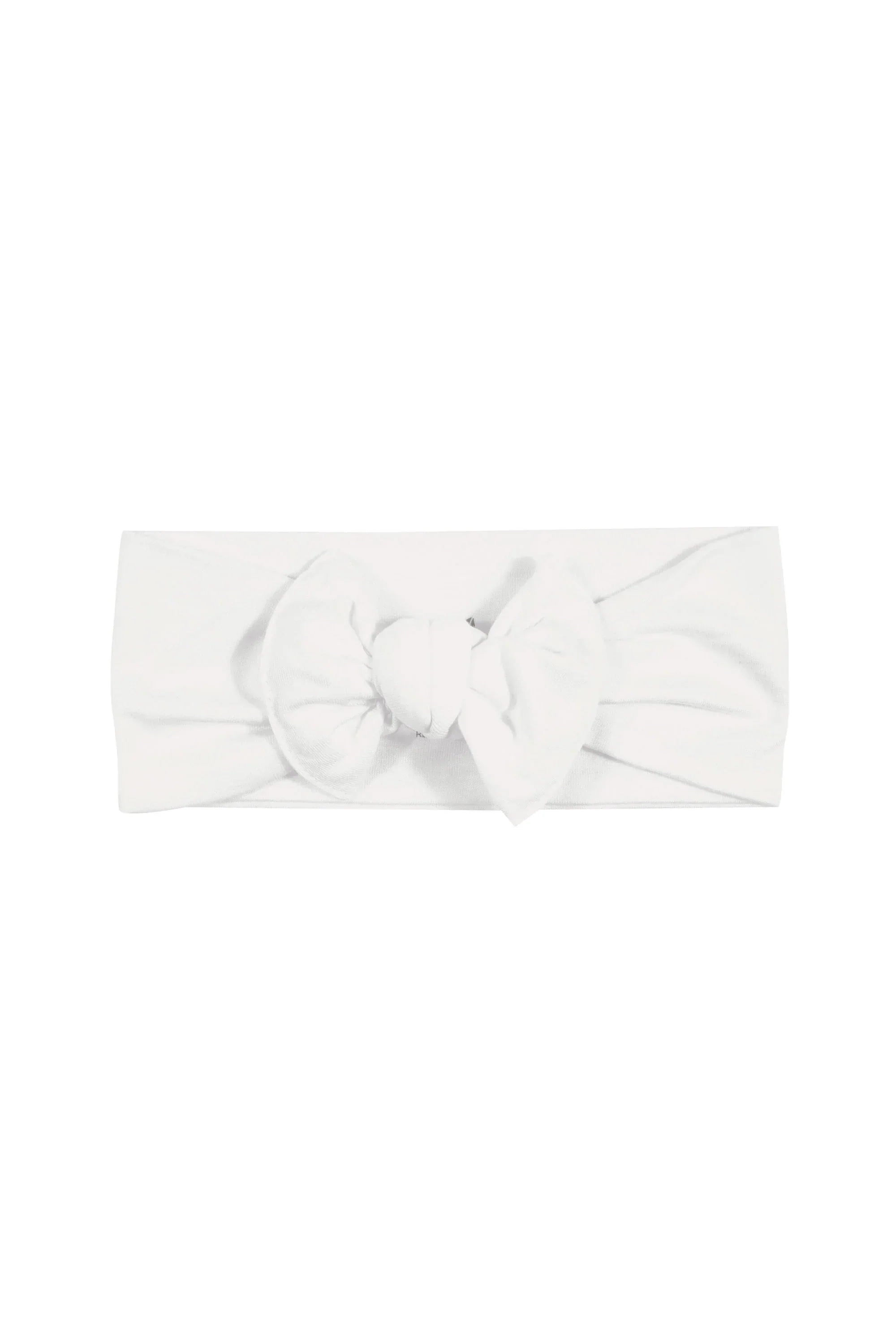Knotted Bow Headband in Cloud Secondary image