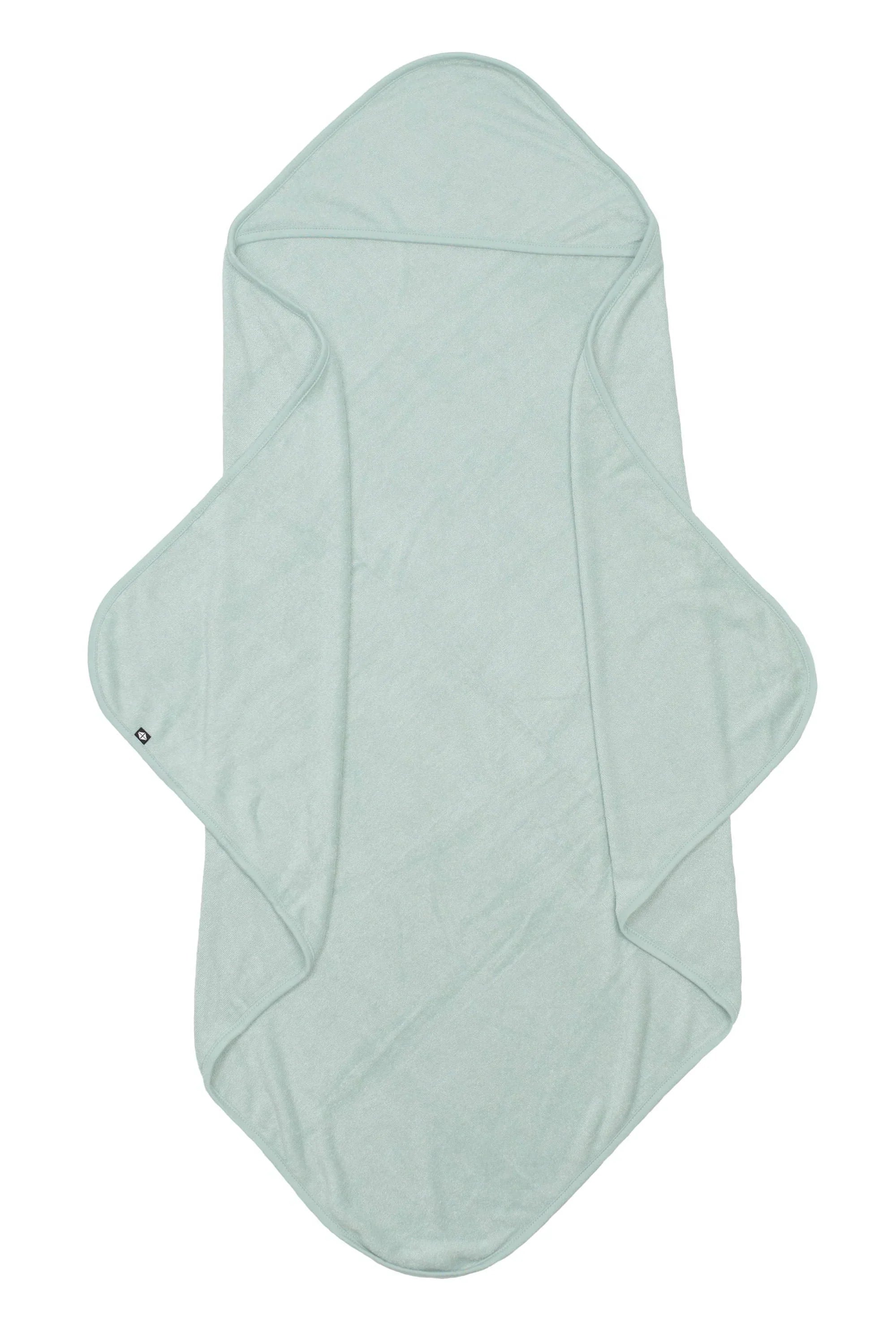 Hooded Bath Towel in Sage Secondary image