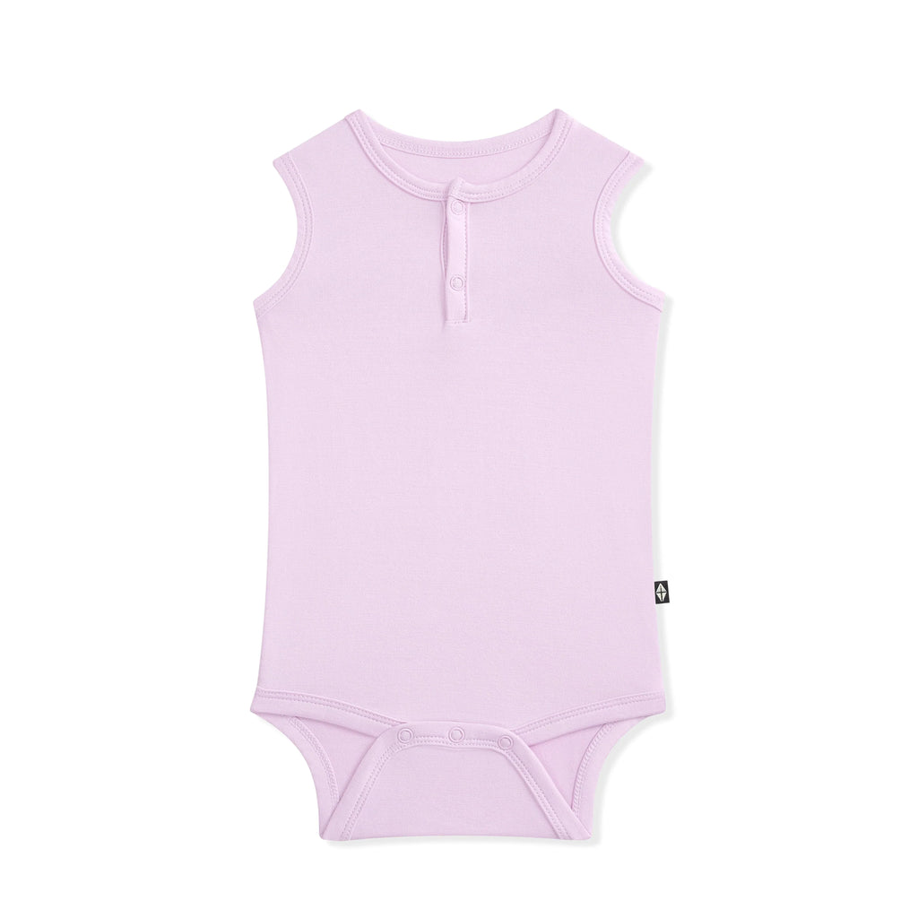 Sleeveless Bodysuit in Thistle