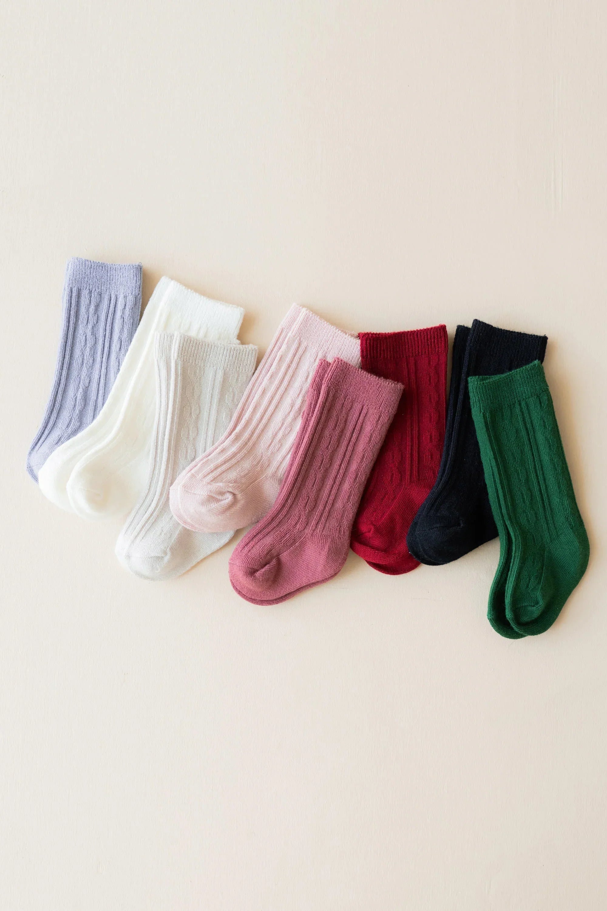 Knee High Socks in Blush Secondary image