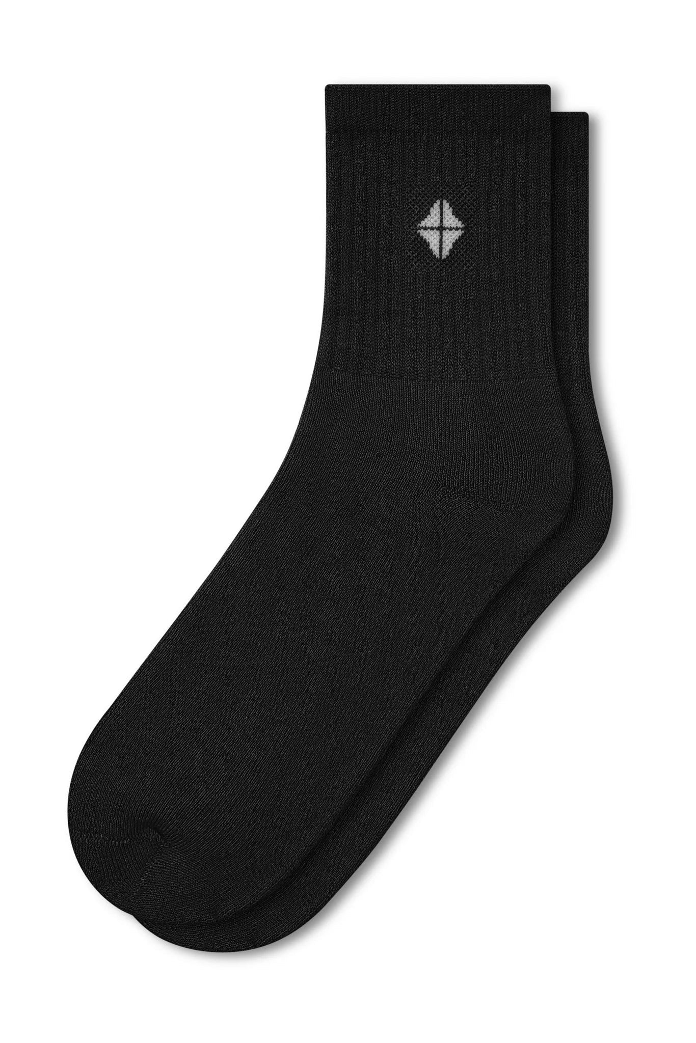 Adult Crew Socks in Midnight Secondary image
