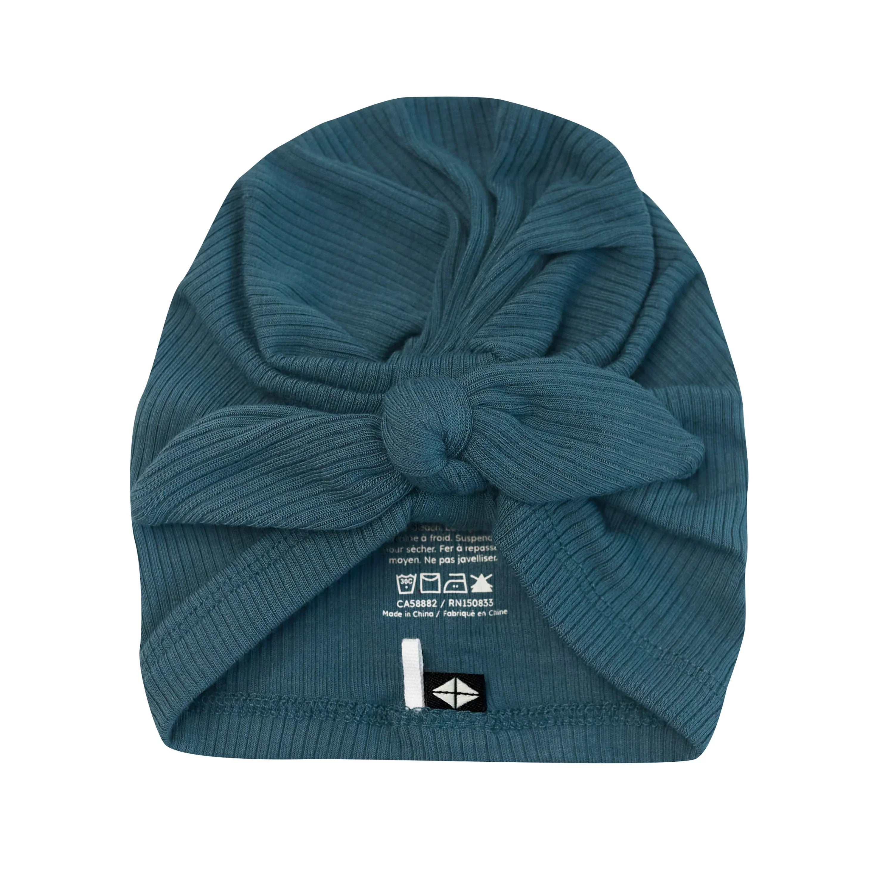 Ribbed Headwrap in Atlantic Secondary image