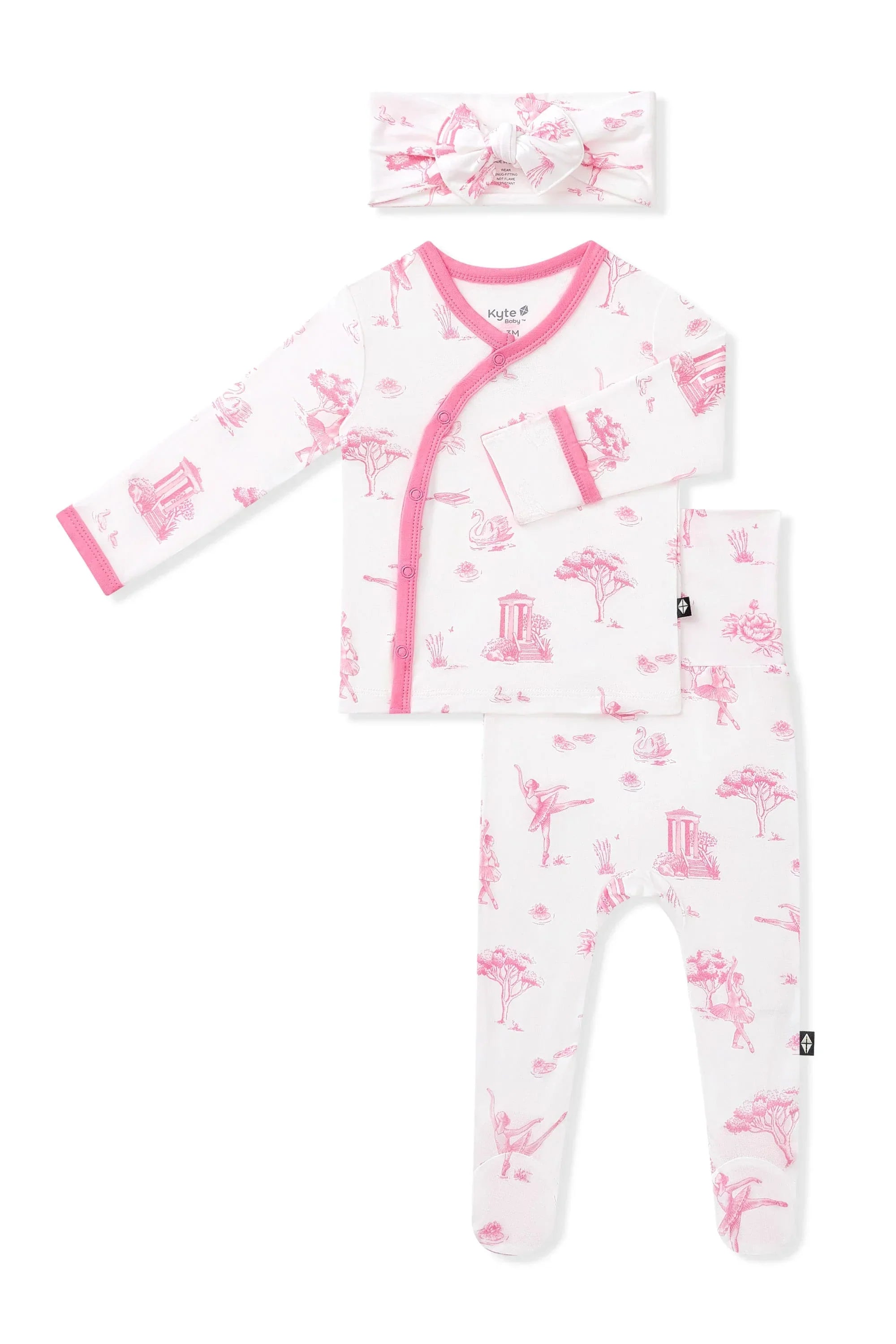 Take Me Home Set with Bow in Toile Ballet Secondary image