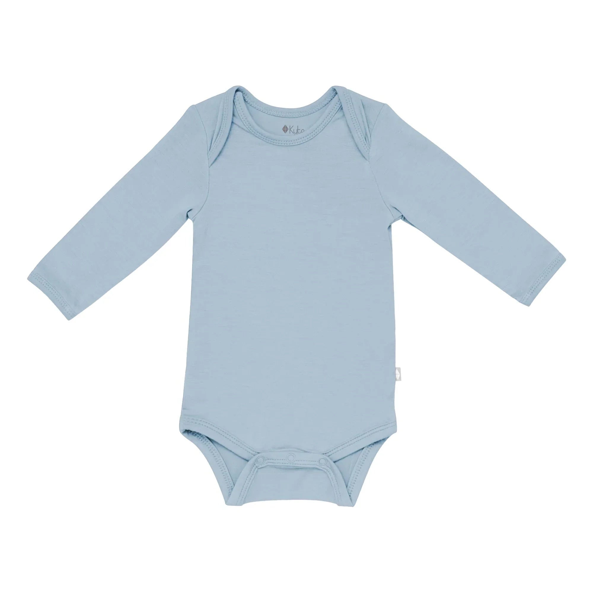 Long Sleeve Bodysuit in Fog Secondary image