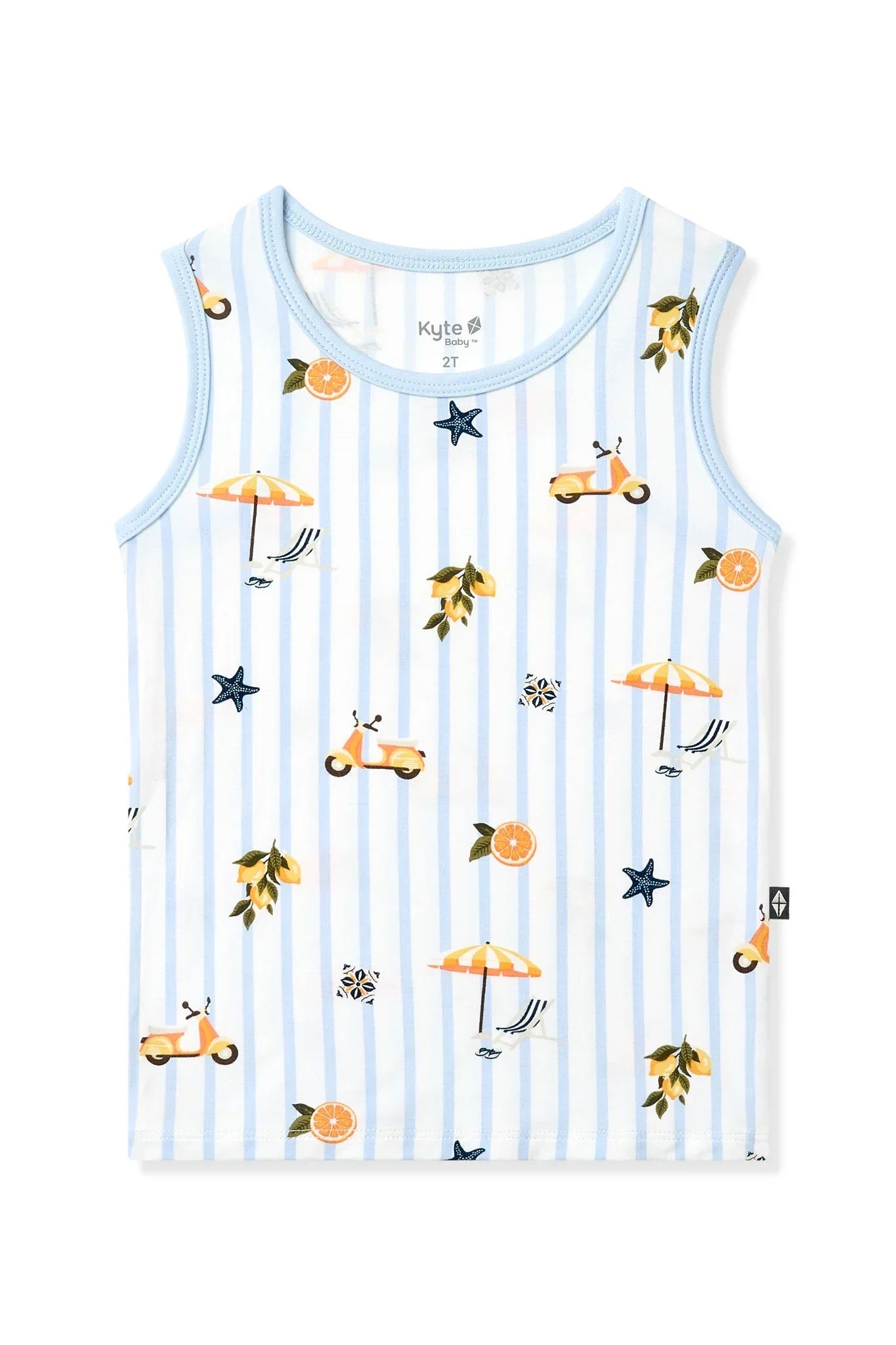 Toddler Tank Top in Amalfi Coast Secondary image