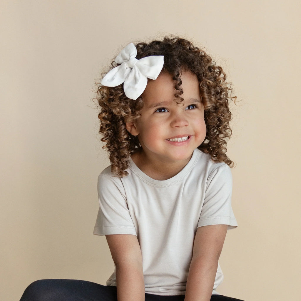 Toddler Basic Tee in Oat