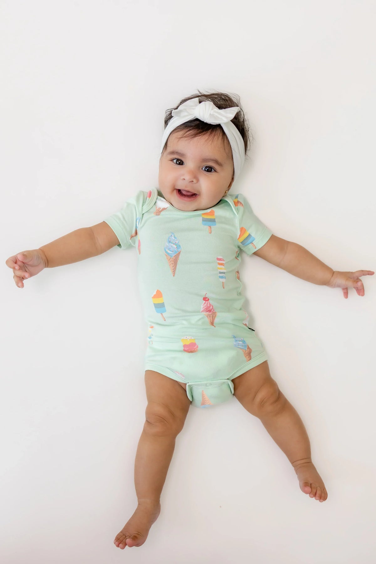 Bodysuit in Mint Ice Cream Main image