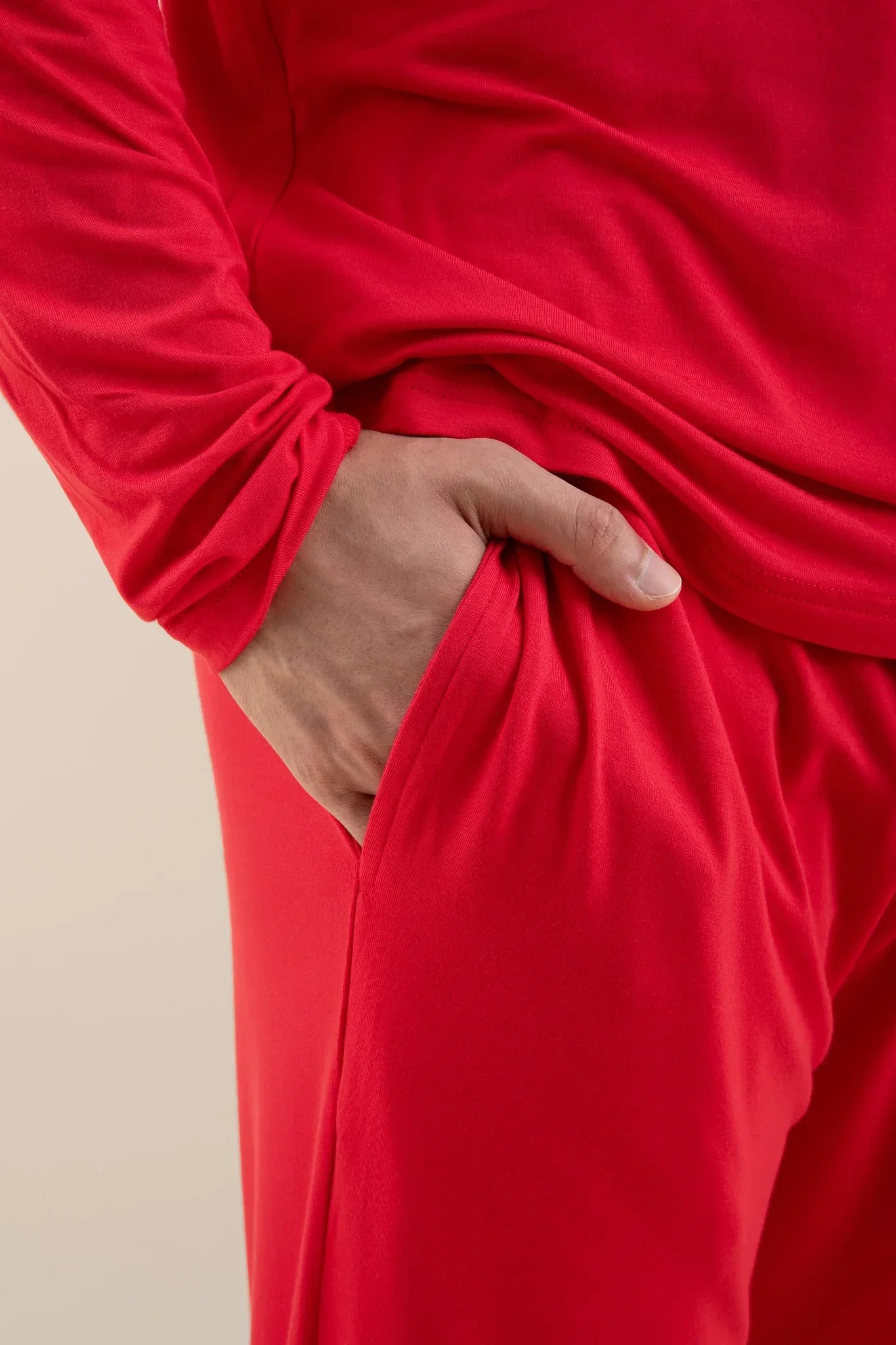 Men's Jogger Set in Cardinal Secondary image