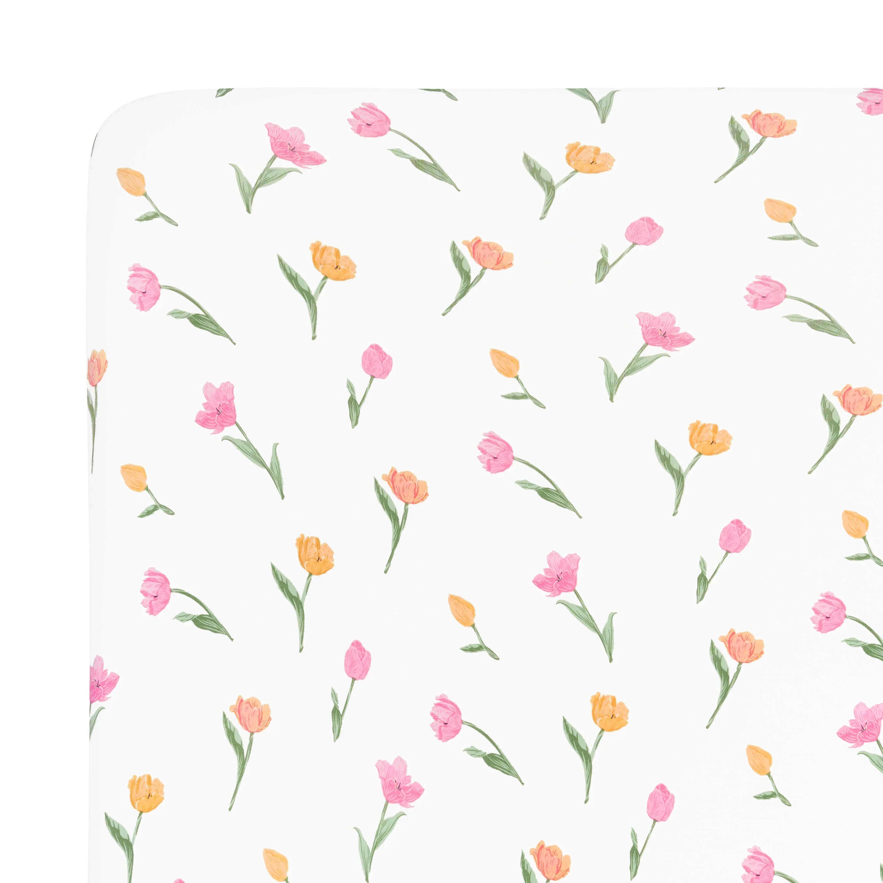 Mini Crib Sheet in Tulip Secondary image