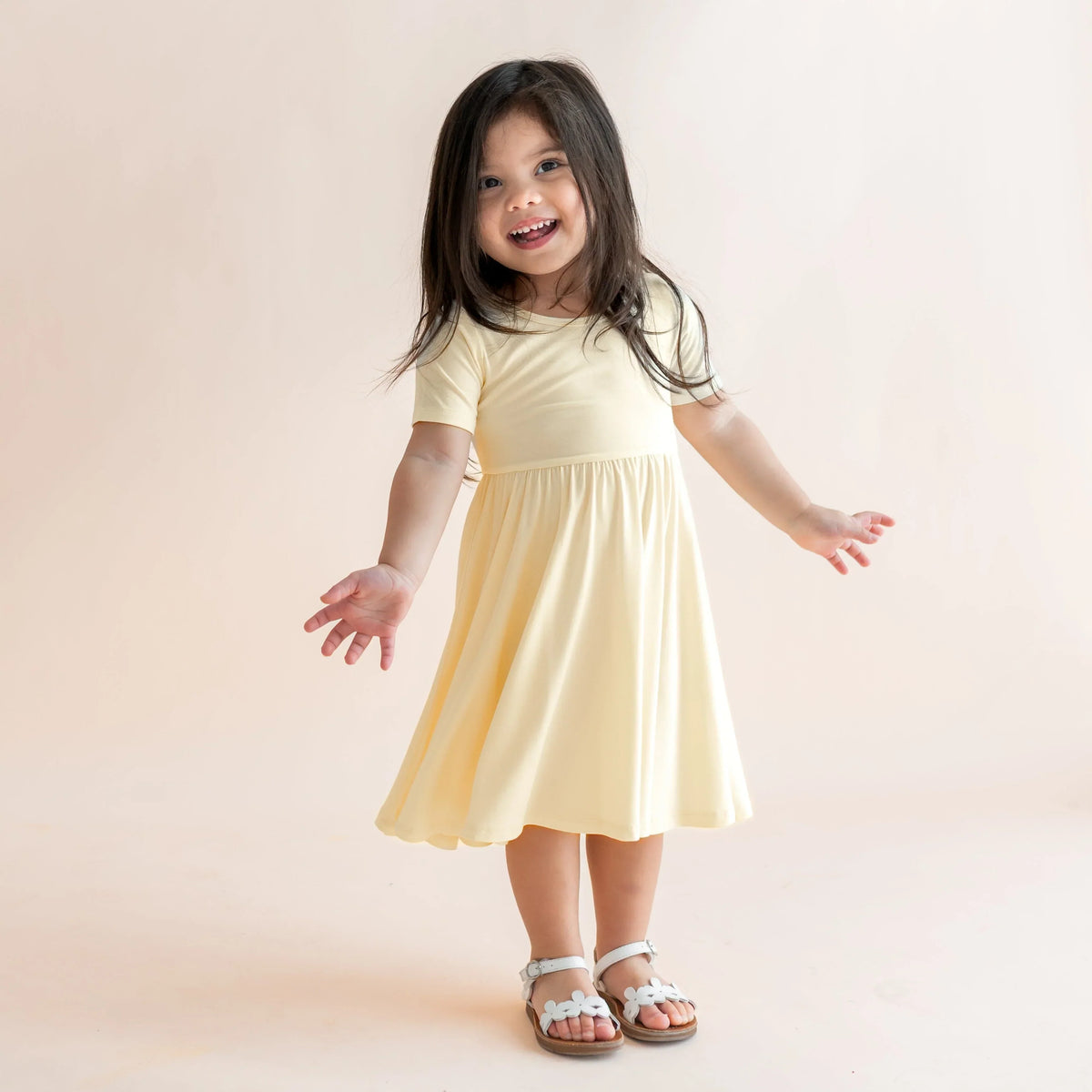Twirl Dress in Chamomile Main image